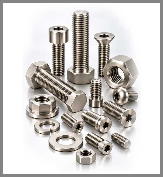 Nickel 200 Fasteners